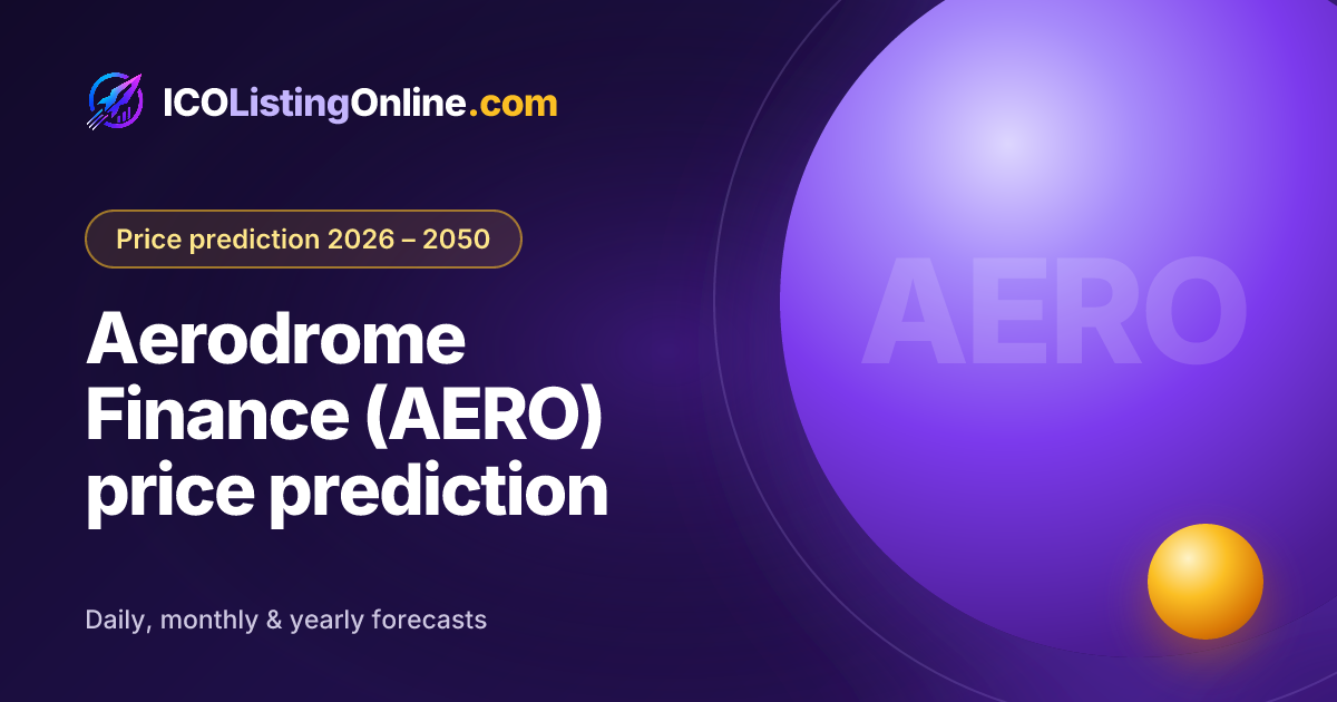 Aerodrome Finance (AERO) price prediction — ICO Listing Online