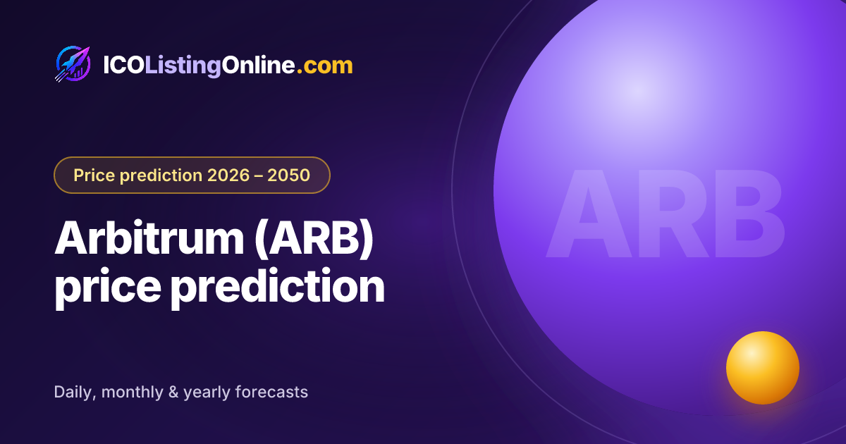 Arbitrum (ARB) price prediction — ICO Listing Online