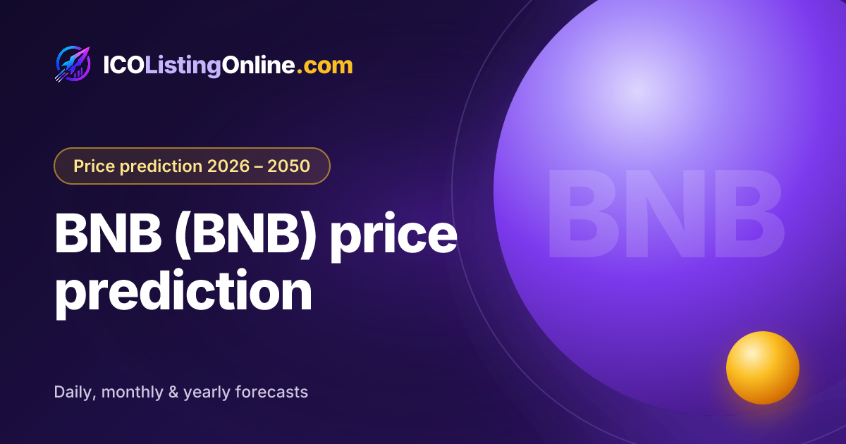 BNB (BNB) price prediction — ICO Listing Online