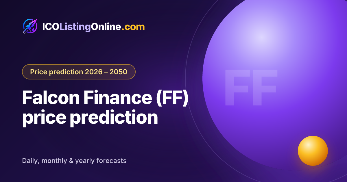 Falcon Finance (FF) price prediction — ICO Listing Online