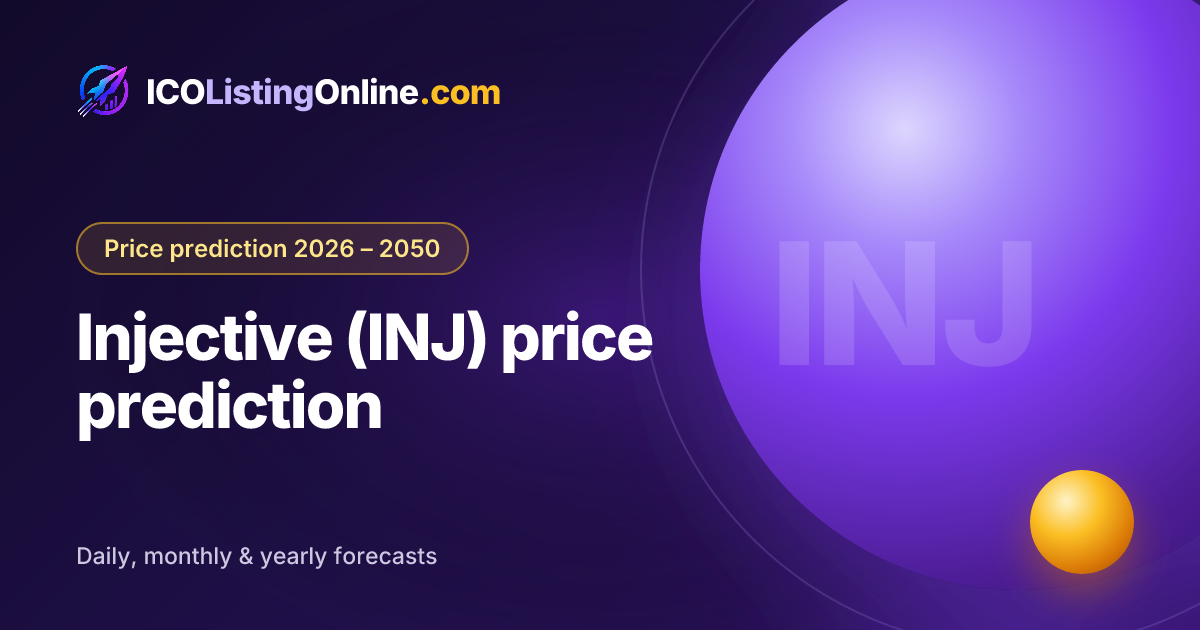 Injective (INJ) price prediction — ICO Listing Online