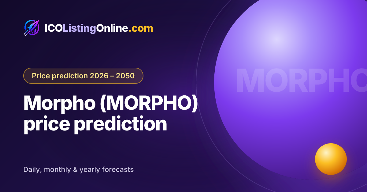 Morpho (MORPHO) price prediction — ICO Listing Online