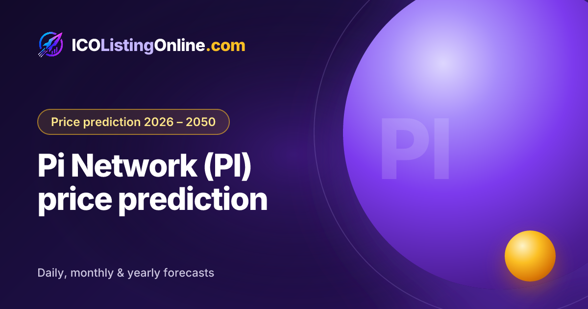 Pi Network (PI) price prediction — ICO Listing Online