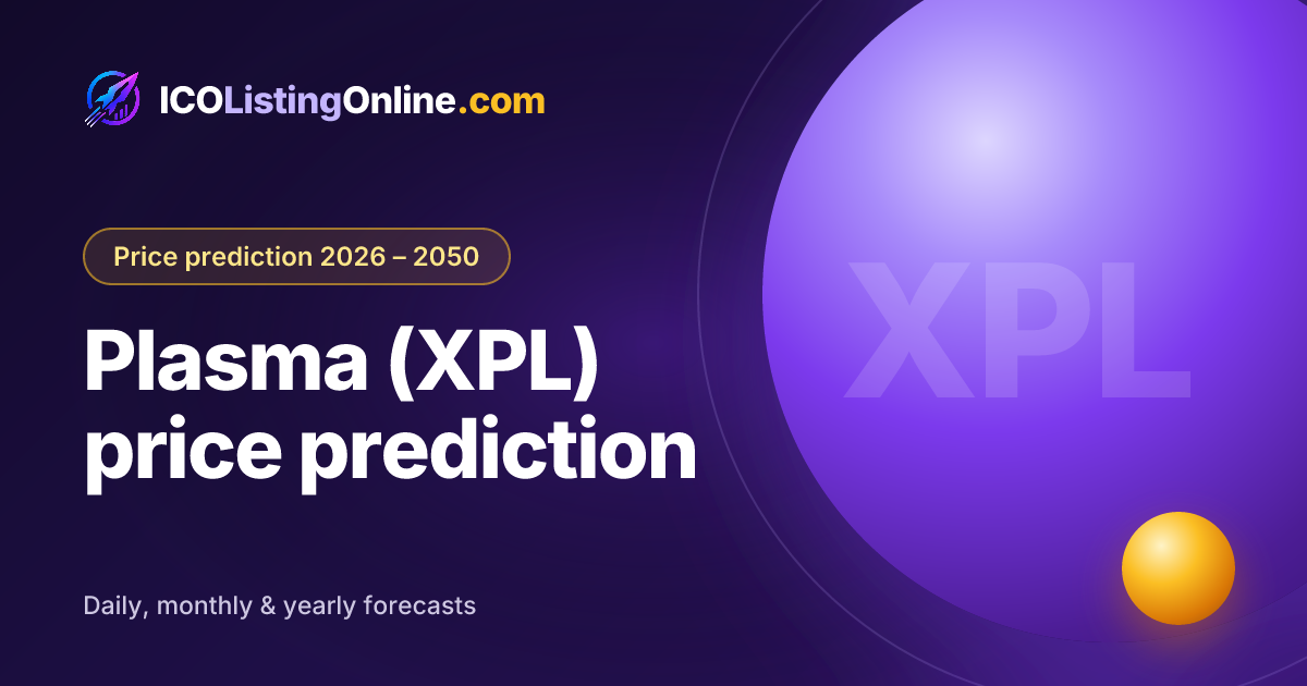Plasma (XPL) price prediction — ICO Listing Online