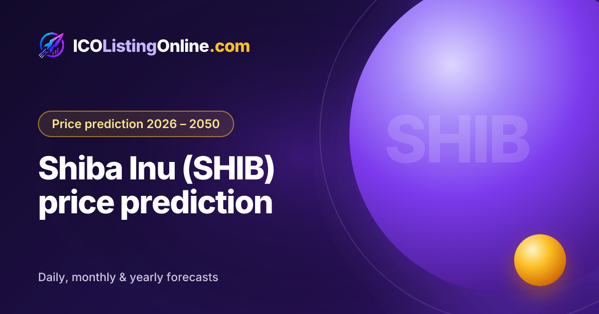 Shiba Inu (SHIB) price prediction — ICO Listing Online