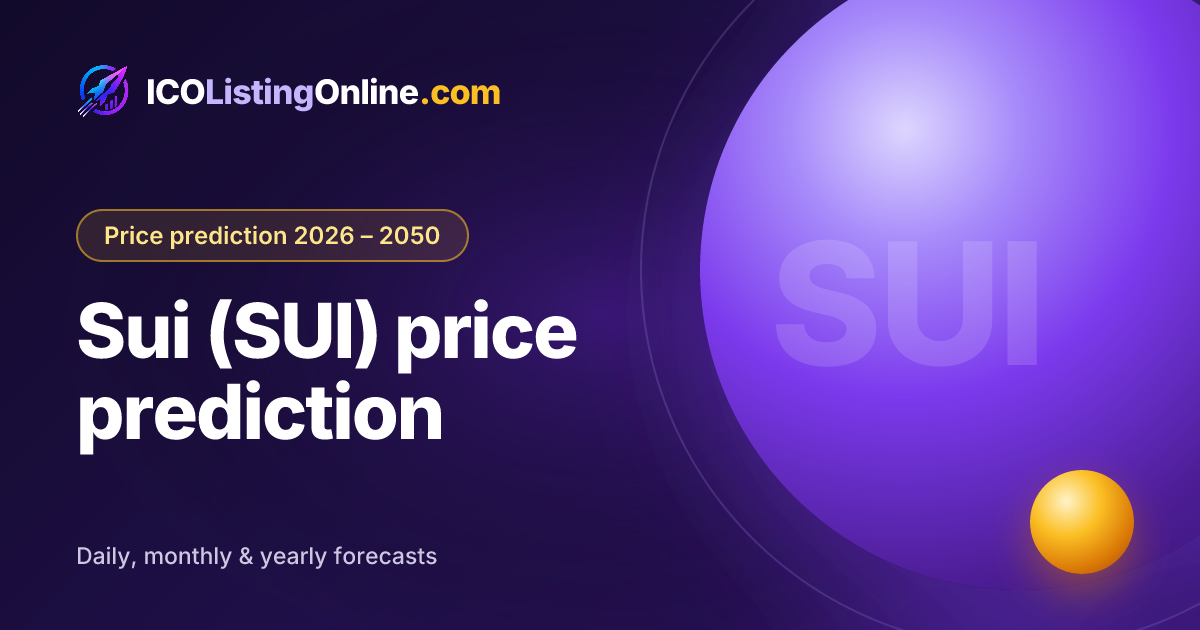 Sui (SUI) price prediction — ICO Listing Online