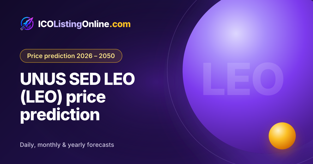 UNUS SED LEO (LEO) price prediction — ICO Listing Online